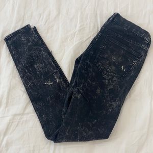 Divided by H&M black washed out jeans. Size 6